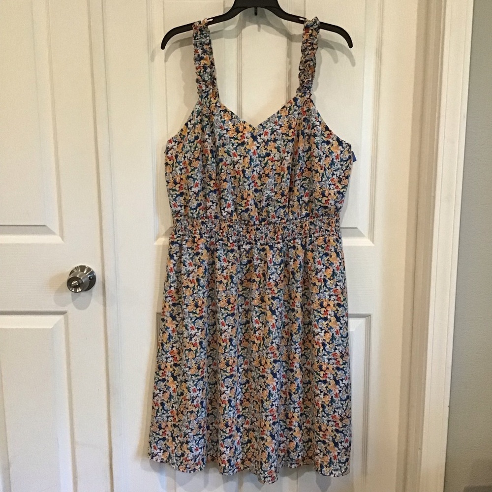Meri Skye Floral Sundress Dress Size 2X